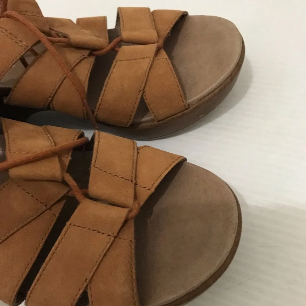 DANSKO JANET WOMENS CARMEL LEATHER WALKING SANDAL Size 37